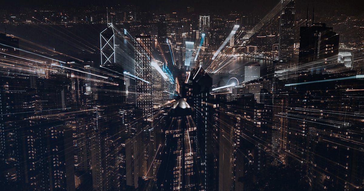 2026'da Stoksuz Satış Rehberi: Dropshipping ile Kârınızı Maksimize Edin - futuristic cityscape with digital network connections overlay