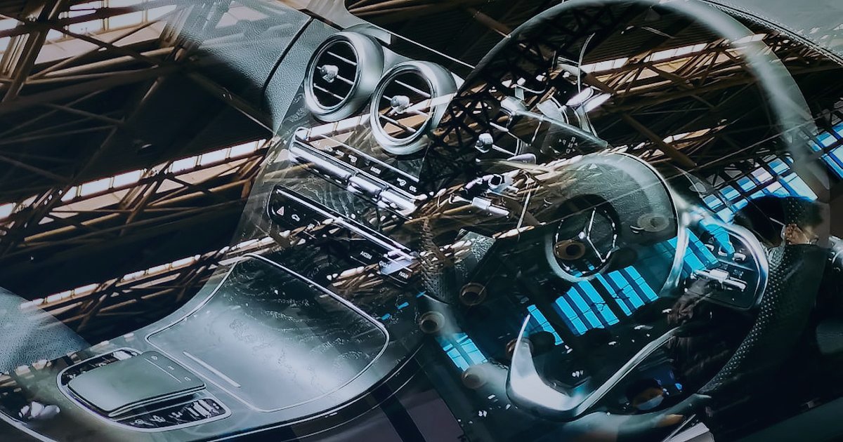 Araç İçi Aksesuar Dropshipping: 2026'da Rakipleri Geride Bırakma Taktikleri - futuristic car interior with holographic displays and ambient lighting