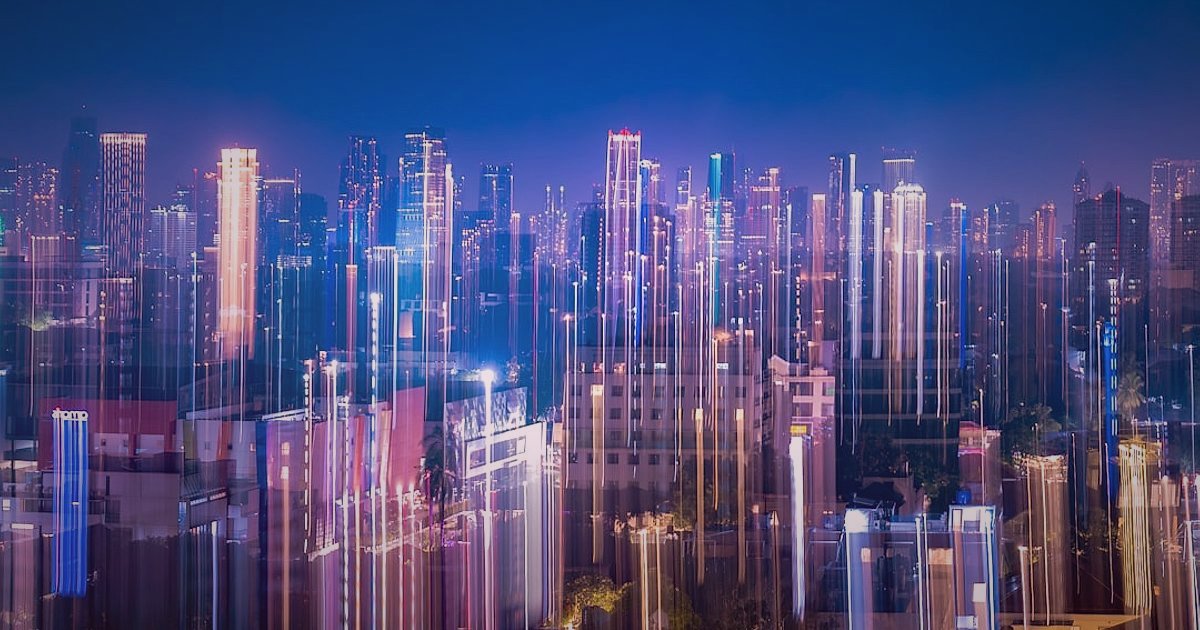 Sosyal Ticaret 2026: Canlı Satışla Müşteriyi Büyüleyin! - futuristic cityscape with glowing digital network connections