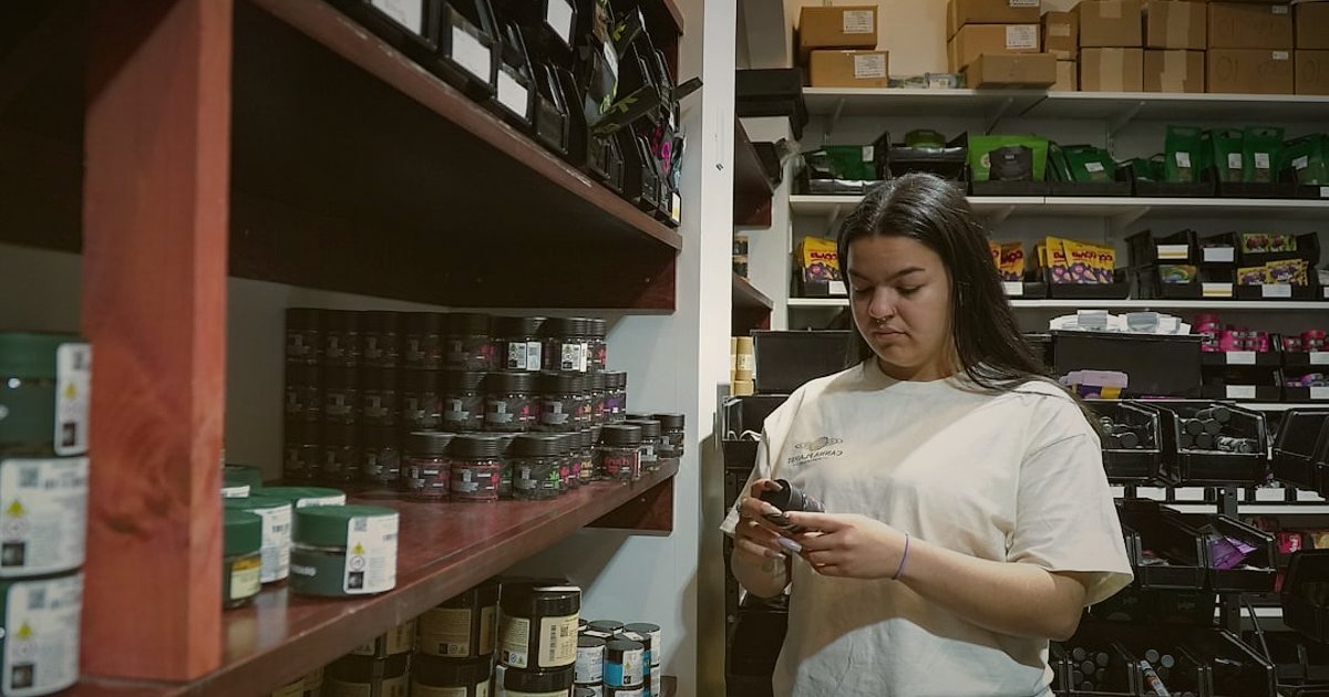 XML Bayilik Nedir? 2026'da Dropshipping'te Başarıya Ulaşmanın Sırları - woman scanning barcode warehouse shelves